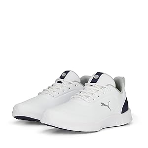 PUMA ホワイト ゴルフシューズ女性用 PUMA プーマ レディース ゴルフシューズ スパイクレス GOLF GS